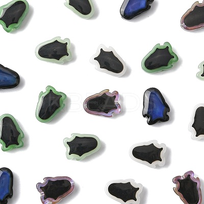 20Pcs 5 Colors Glass Beads GLAA-FS0002-52-1