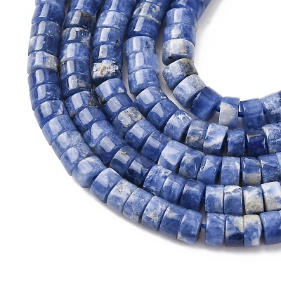 Natural Sodalite Beads Strands G-F631-A46-1