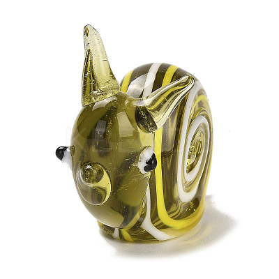 Handmade Lampwork 3D Animal Ornaments LAMP-H064-01E-1