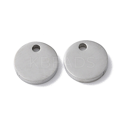 Non-Tarnish 304 Stainless Steel Charms STAS-Q308-09B-P-1