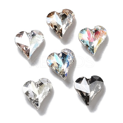 K9 Glass Rhinestone Cabochons GLAA-H034-01A-1