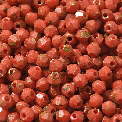 Picasso Baking Paint Glass Seed Beads SEED-A032-02A-03-1