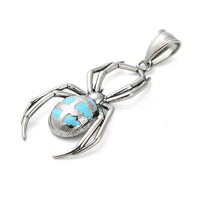 316 Surgical Stainless Steel Pendants STAS-A123-03AS-01-1