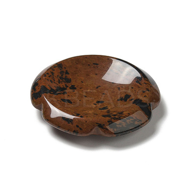Natural Mahogany Obsidian Worry Stones G-E586-01K-1