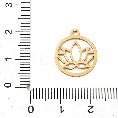 201 Stainless Steel Pendants STAS-I359-04G-1