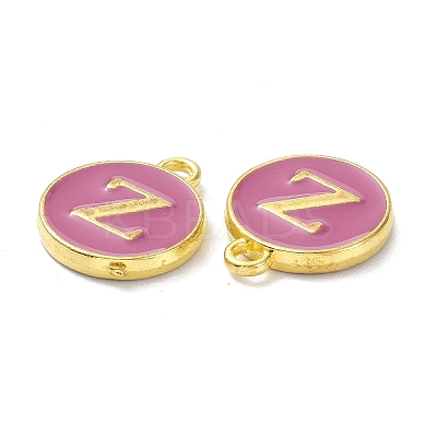 Golden Plated Alloy Enamel Charms ENAM-XCP0001-13Z-1