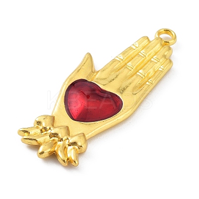 Alloy Enamel Pendants ENAM-P252-05G-1
