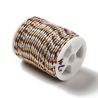 4-Ply Polycotton Cord with Metallic Thread OCOR-Z003-D99-1