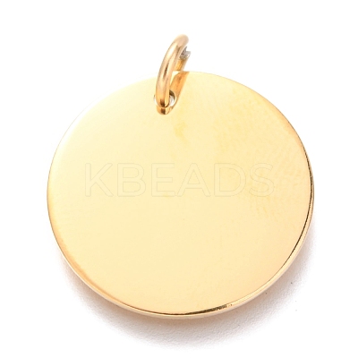 Ion Plating(IP) 304 Stainless Steel Charms EJEW-L238-03E-G-1