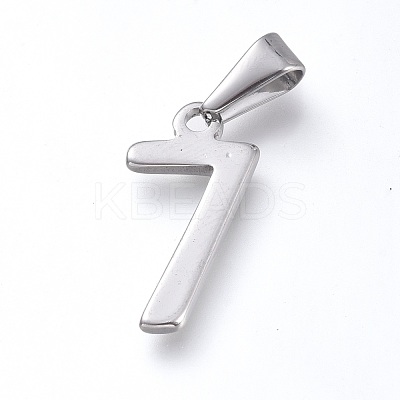 Non-Tarnish 304 Stainless Steel Pendants STAS-L210-05F-P-1
