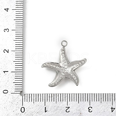 304 Stainless Steel Pendants STAS-B092-05A-P-1