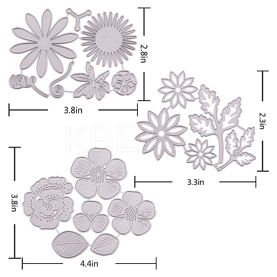 Carbon Steel Cutting Dies Stencils DIY-SC0008-98-1