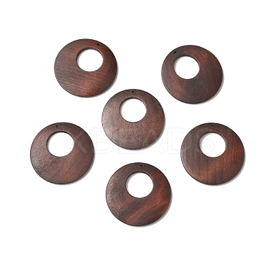 Spray Painted Wood Big Pendants WOOD-H101-04-1