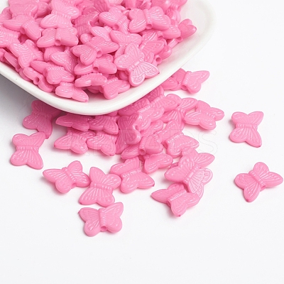 Opaque Acrylic Beads X-SACR-S025mm-01-1