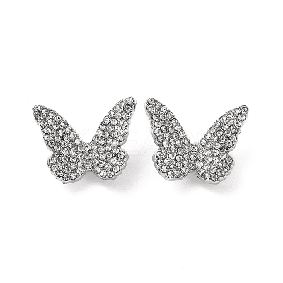 Alloy Crystal Rhinestone Pendants FIND-A023-10B-P-1