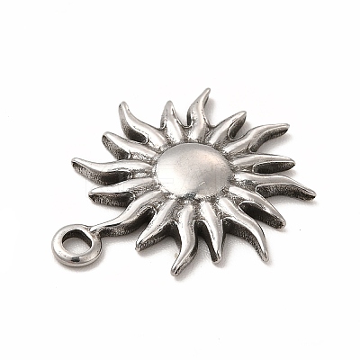 Non-Tarnish 304 Stainless Steel Pendants STAS-P322-09P-1