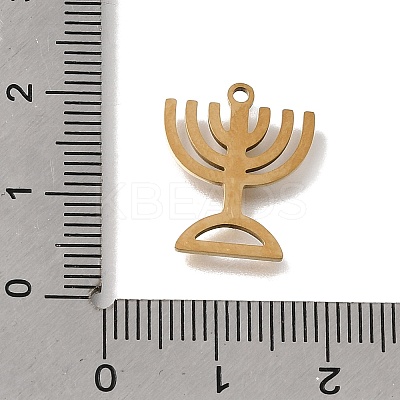 201 Stainless Steel Pendants SA-CBA5D64-04G-1