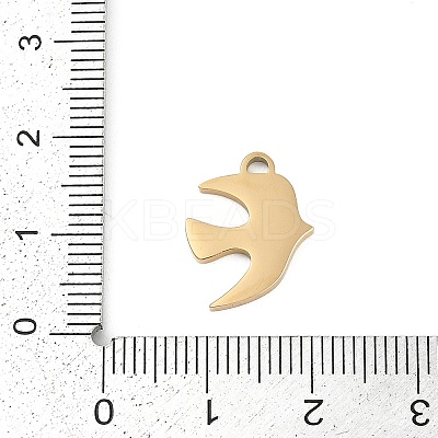 304 Stainless Steel Pendants STAS-I325-125G-1