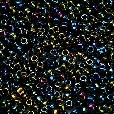 FGB 8/0 Grade A Round Glass Seed Beads SEED-Q008-3mm-F605-1