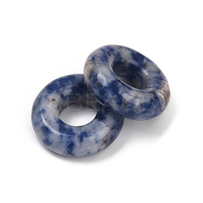Natural Blue Spot Jasper Pendants G-G202-07A-1
