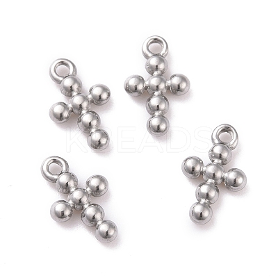 Non-Tarnish 304 Stainless Steel Charms STAS-D185-01P-1