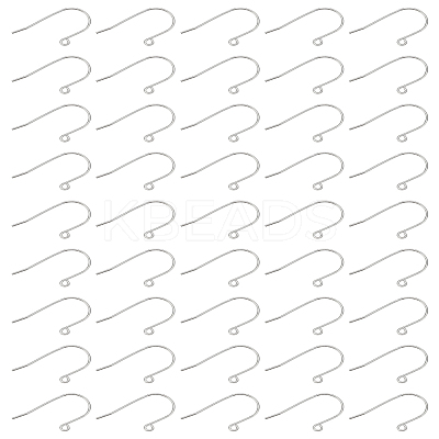 100Pcs 304 Stainless Steel Earring Hooks STAS-LP0001-57-1