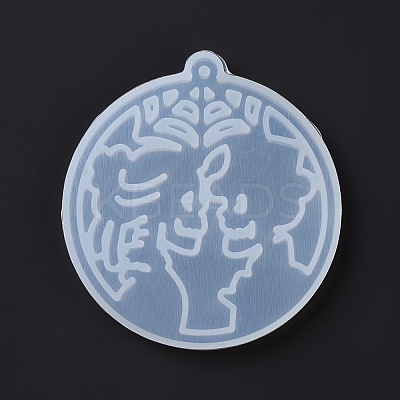 DIY Skull Theme Pendant Silicone Molds SIMO-H010-07B-1