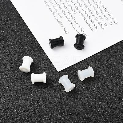 6Pcs 3 Colors Pulley Silicone Ear Gauges Flesh Tunnels Plugs FIND-YW0001-18A-1