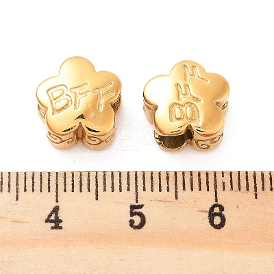 304 Stainless Steel European Beads STAS-S147-02B-1