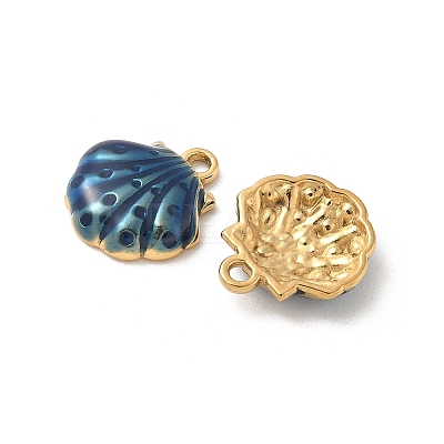 304 Stainless Steel Enamel Charms STAS-I351-22G-03-1