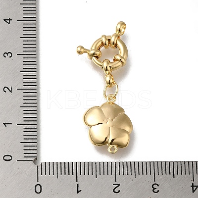 Brass Spring Ring Clasps LS-KK-H480-42G-1