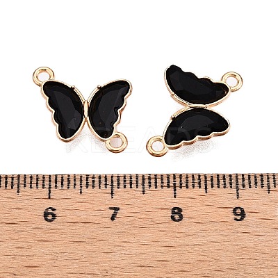 Alloy Glass Charms PALLOY-N176-59KCG-1