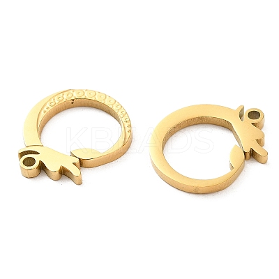 Ion Plating(IP) 316L Surgical Stainless Steel Pendants STAS-F302-06G-1