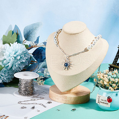 DIY Chain Bracelet Necklace Making Kit DIY-SC0021-33P-1