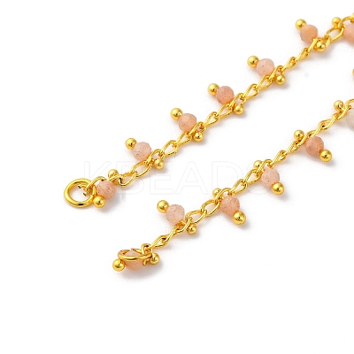 Brass Cable Chain Necklace Making KK-K337-12G-08-1