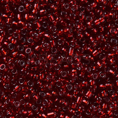 8/0 Glass Seed Beads SEED-US0003-3mm-25B-1