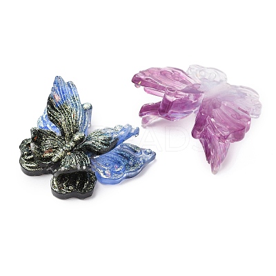 Luminous Two Tone Resin Beads RESI-C073-17-1