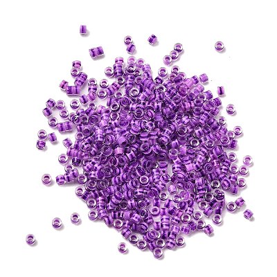 Cylinder Glass Seed Beads GLAA-NH0005-01O-1