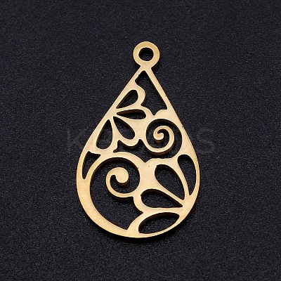 201 Stainless Steel Pendants STAS-S105-JN896-2-1