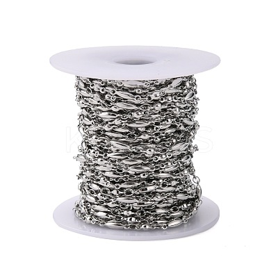 Tarnish Resistant 304 Stainless Steel Link Chains CHS-K001-83-1