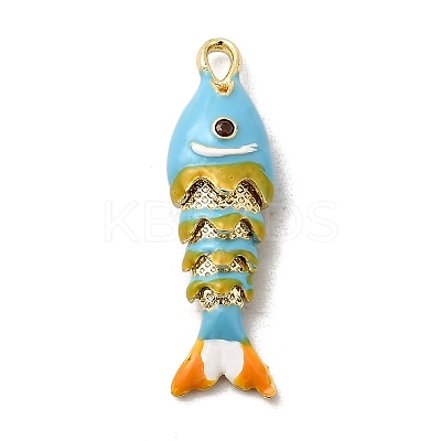 Rack Plating Brass Pendants X-KK-A268-05G-B05-1
