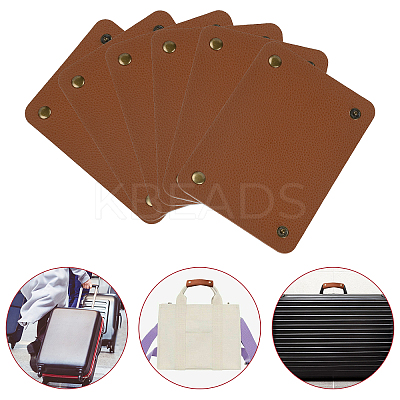2Pcs PU Imitation Leather Bag Strap Protective Jacket FIND-GF0001-62B-1