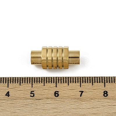 304 Stainless Steel Magnetic Clasps STAS-C127-18D-G-1