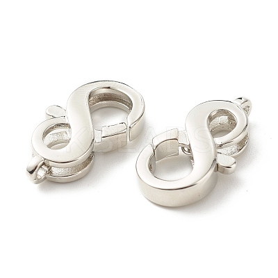 Eco-Friendly Brass Lobster Claw Clasps KK-G405-07P-RS-1