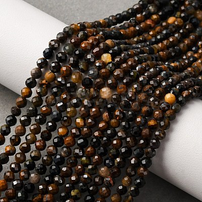 Natural Tiger Eye Bead Strands G-L629-B02-3mm-1