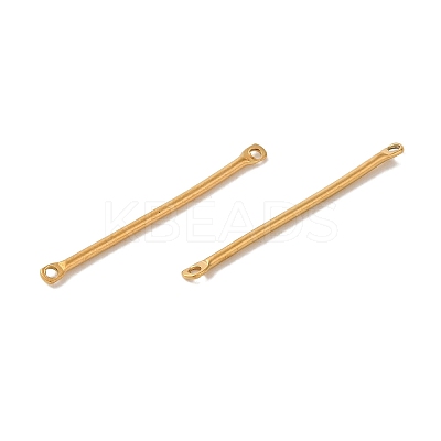 Ion Plating(IP) 304 Stainless Steel Connector Charms X-STAS-Q323-04F-G-1