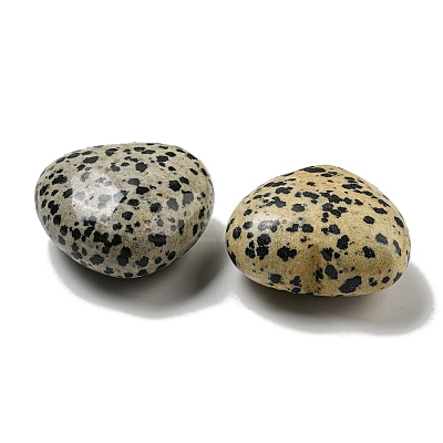 Natural Dalmatian Jasper Statues Ornaments G-P531-03M-1