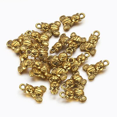 Tibetan Style Alloy Charms LS-X-GLF0301Y-NF-1