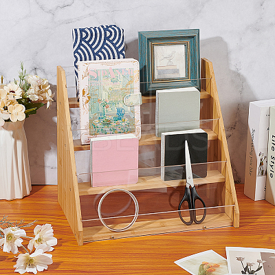 Bamboo Acrylic Display Case ODIS-WH0030-176A-01-1