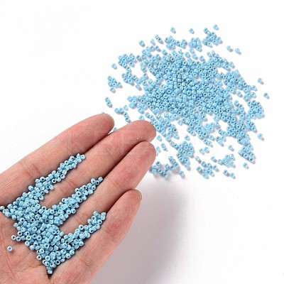 Opaque 8/0 Glass Seed Beads SEED-S023-01B-03-1
